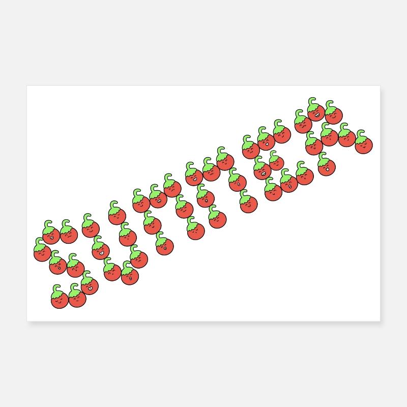 Tomate d’été Poster 30 x 20 cm