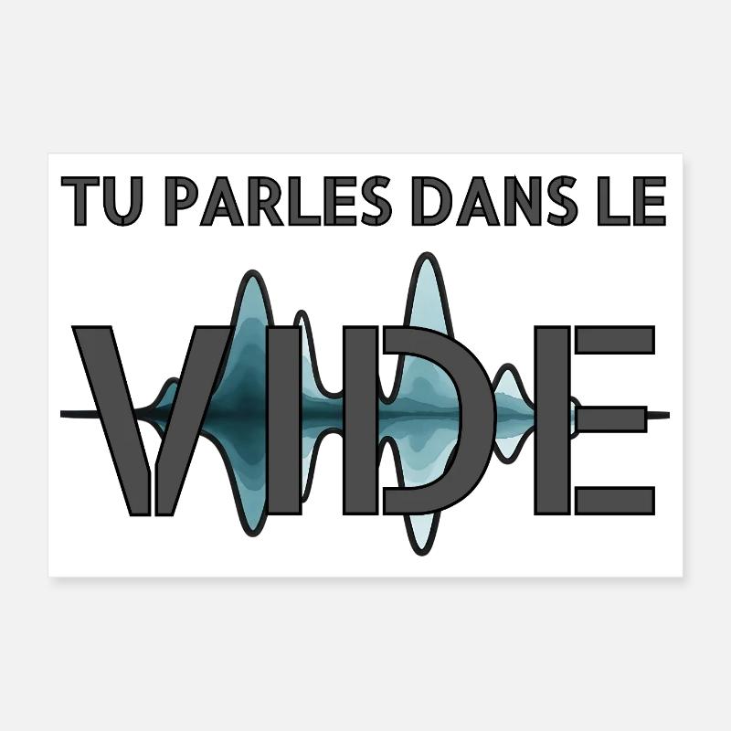 L'invisible. Poster 30 x 20 cm