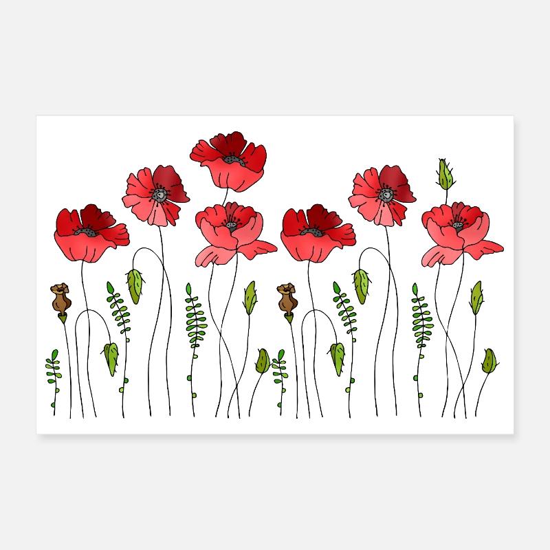 Fleur Poster 30 x 20 cm