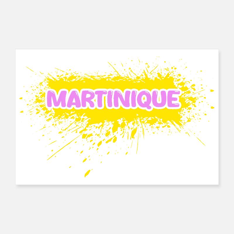Martinique Poster 30x20 cm