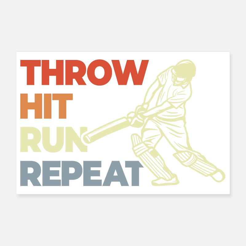 Lancer Hit Run Répéter Poster 30 x 20 cm