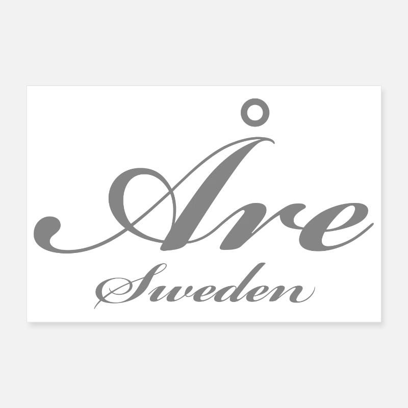 Åre Sweden Poster 12" x 8" (30x20 cm)