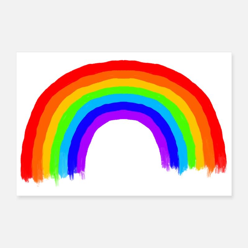 Arc-en-ciel / RVB Poster 30 x 20 cm