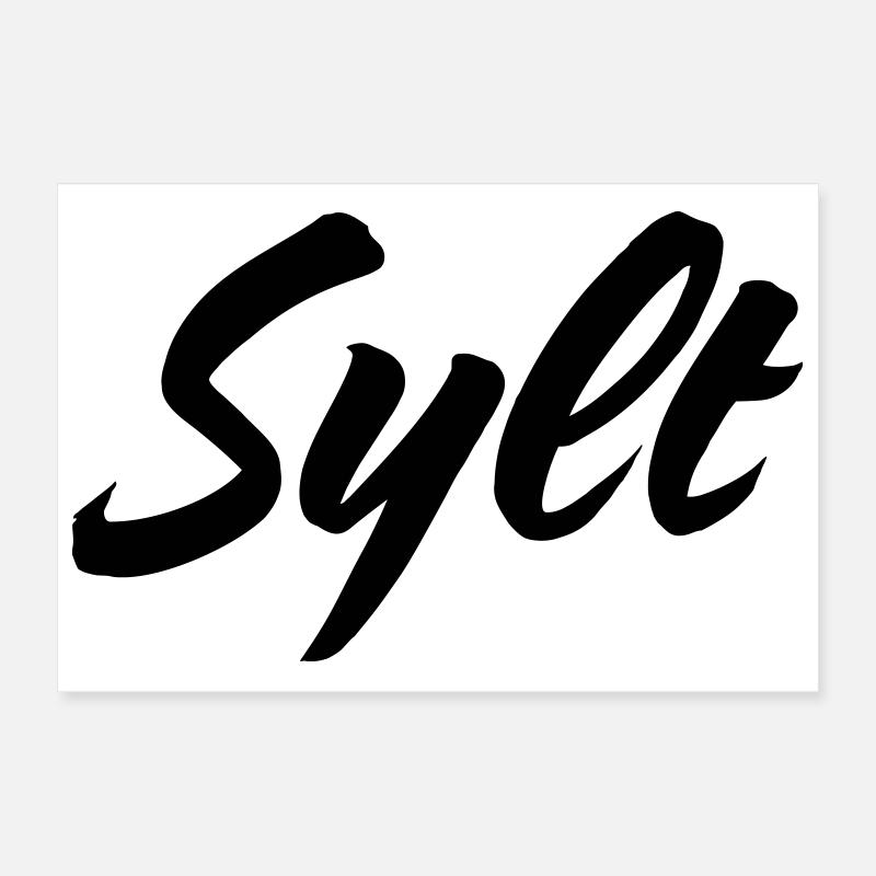 Sylt Poster 30x20 cm
