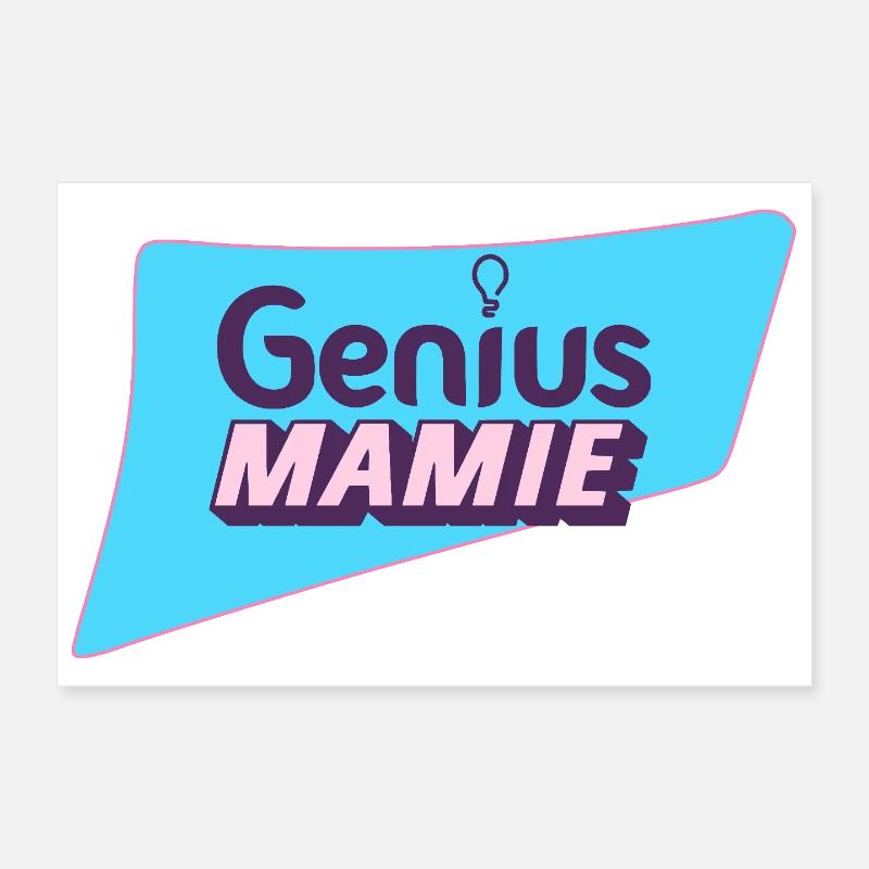 Genius Mamie Poster 30 x 20 cm