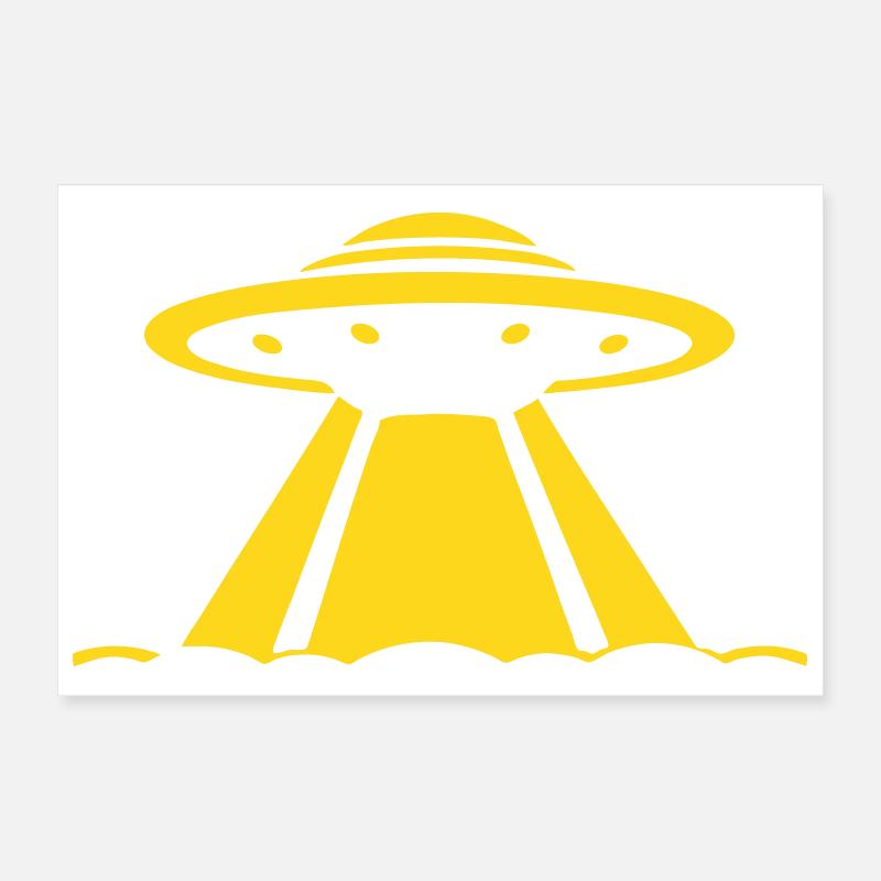 UFO Poster 30x20 cm