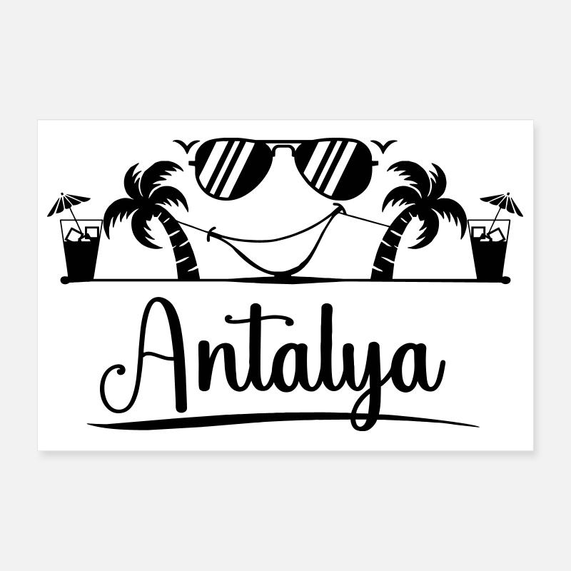 Antalya Poster 12" x 8" (30x20 cm)