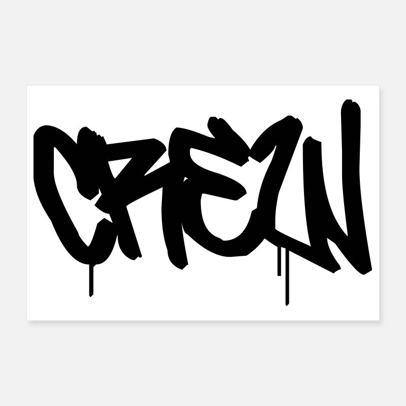 CREW Poster 30x20 cm