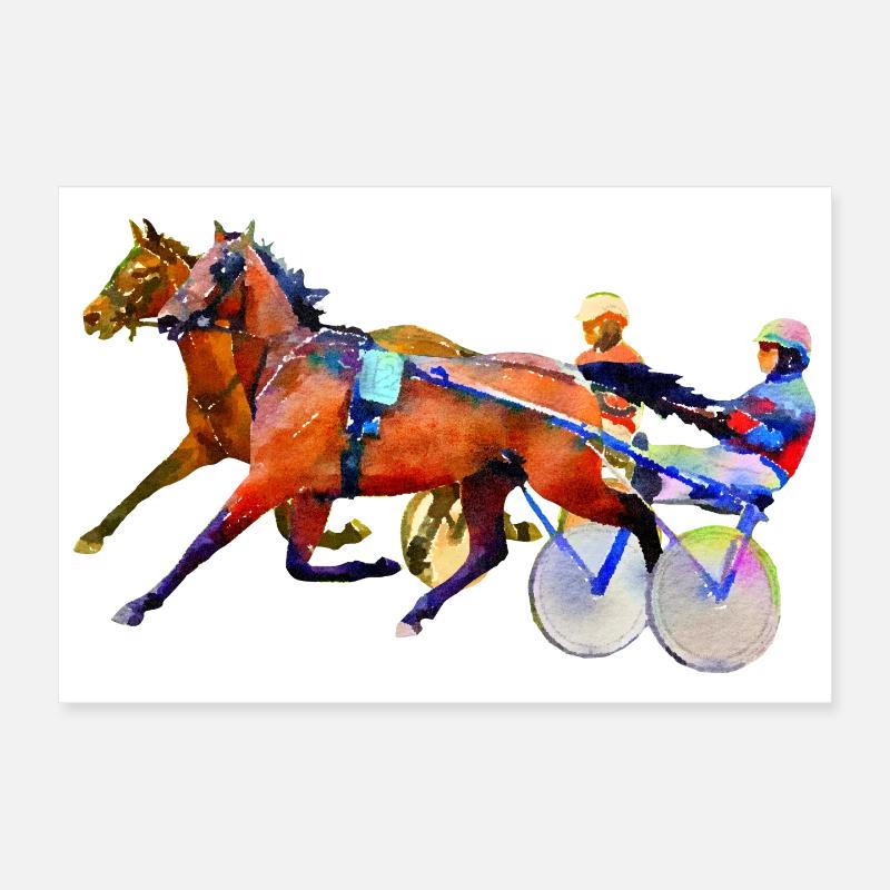 trotteur Poster 30 x 20 cm