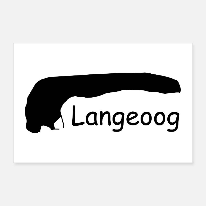 Langeoog Poster 30 x 20 cm