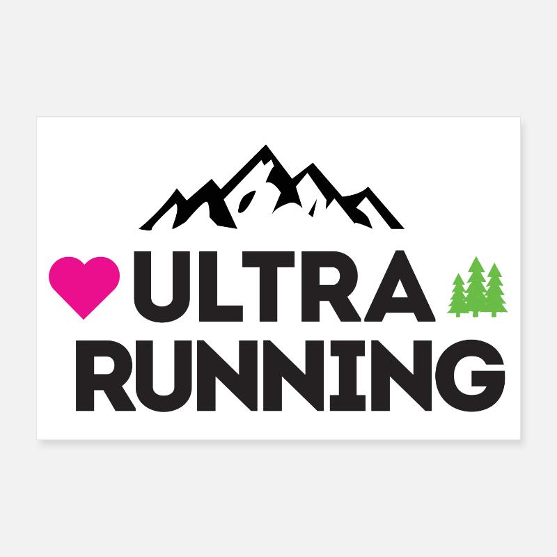 Ultra Running – Mon amour Poster 30 x 20 cm