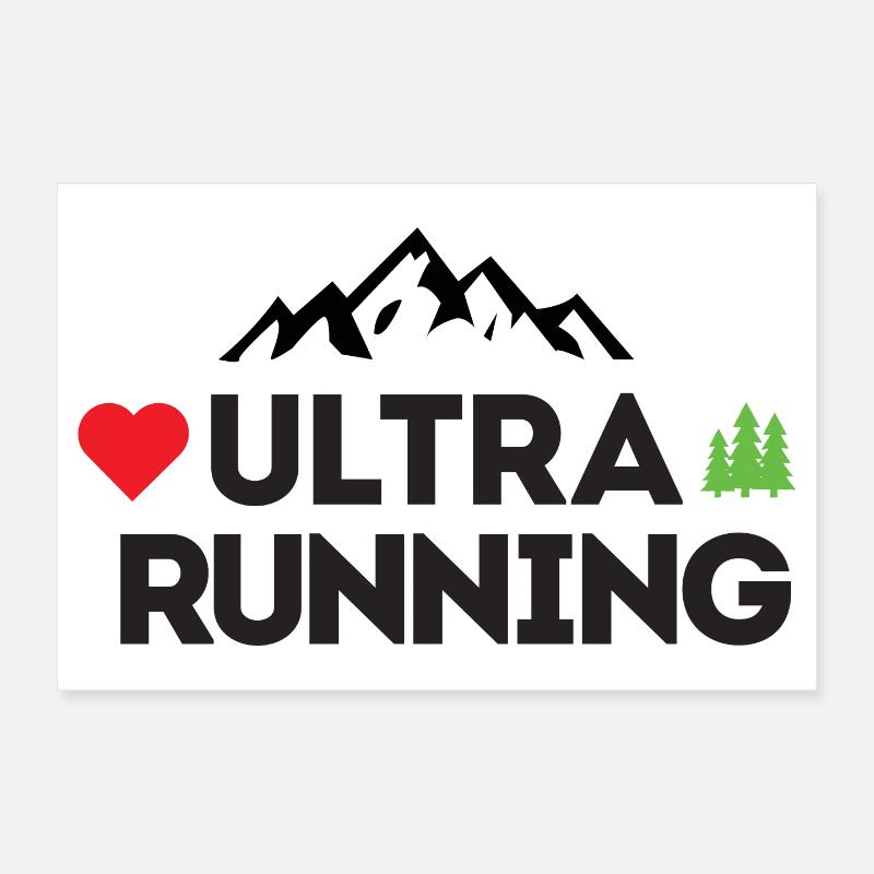 Ultra Running – Mon amour Poster 30 x 20 cm