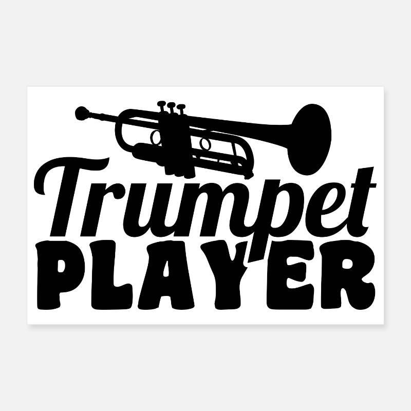 Trompeter Poster 30x20 cm