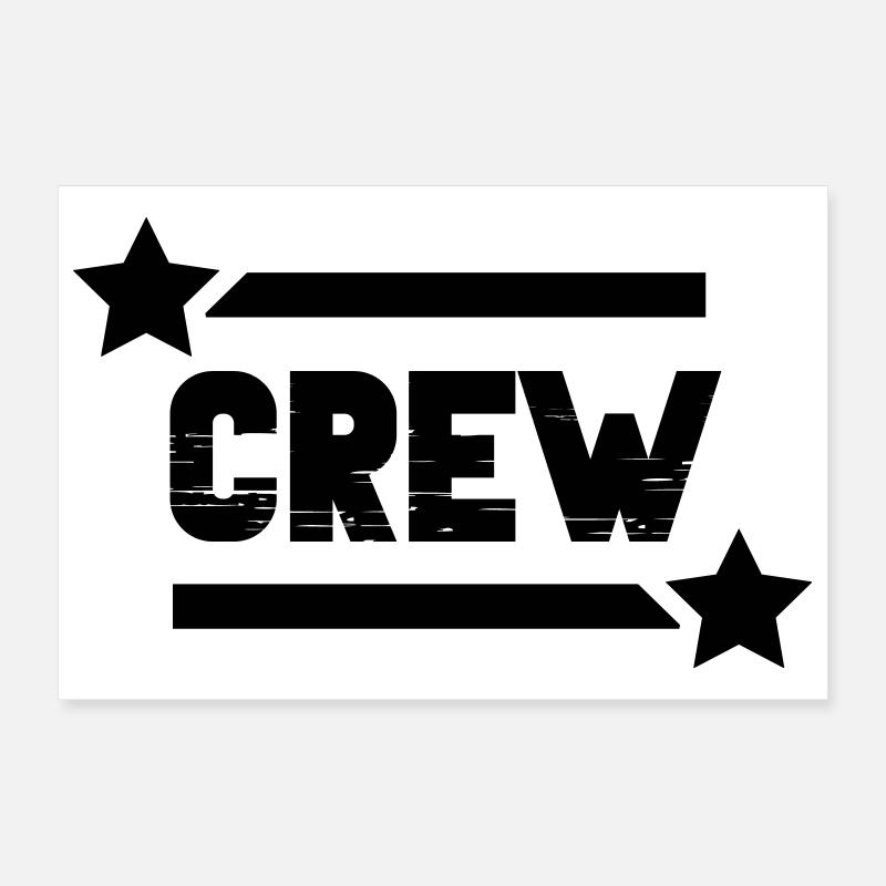 Crew Poster 30x20 cm
