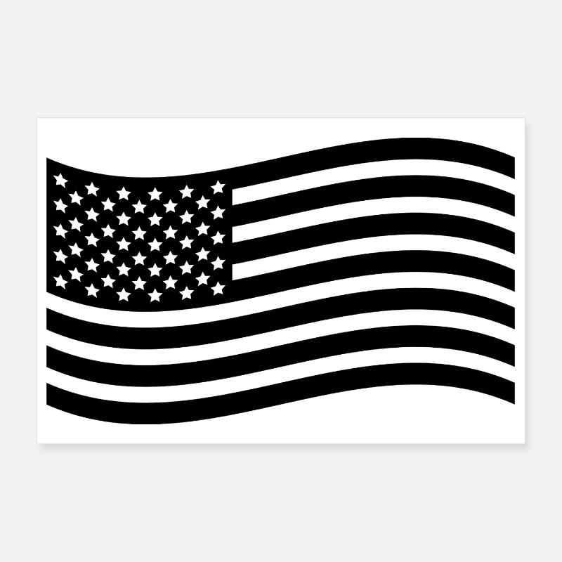 Utiliser des drapeaux Poster 30 x 20 cm