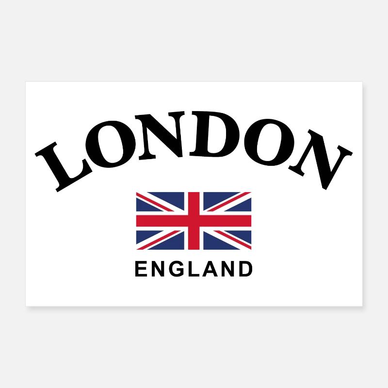 London, England Poster 12" x 8" (30x20 cm)
