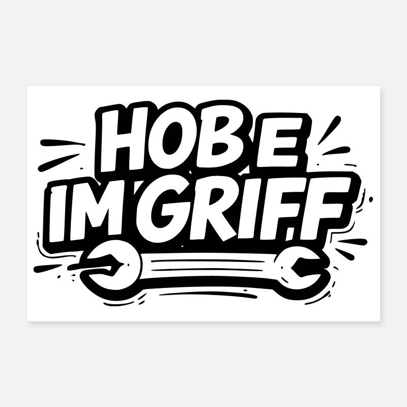 Hobe sous contrôle Poster 30 x 20 cm