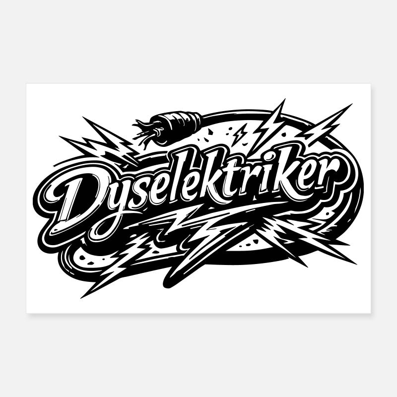 Die Elektriker Poster 30x20 cm