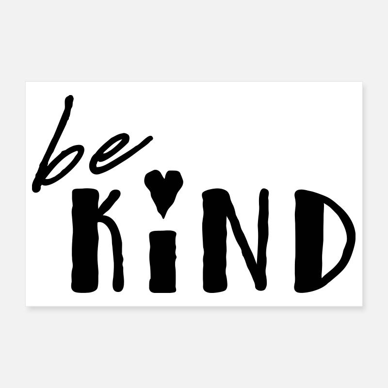 be kind Poster 30x20 cm