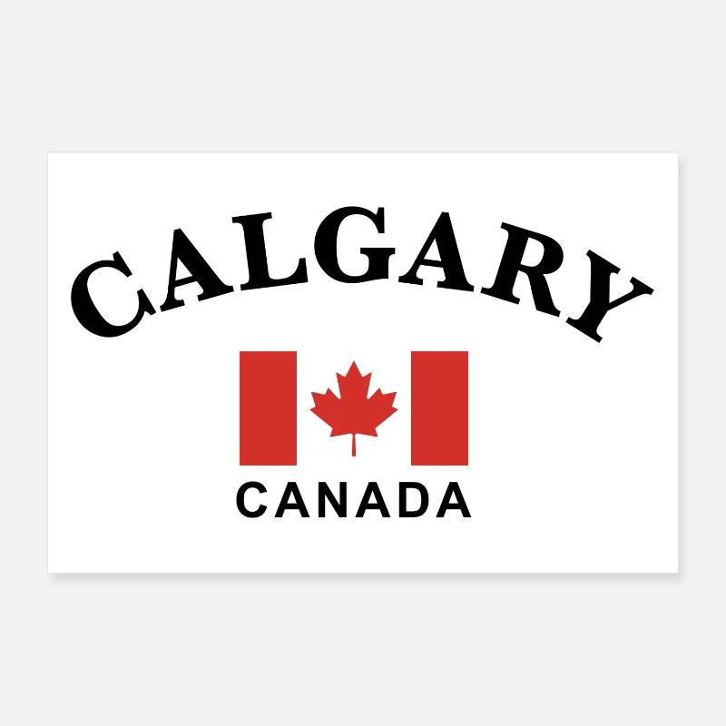 Calgary, Canada Poster 30 x 20 cm