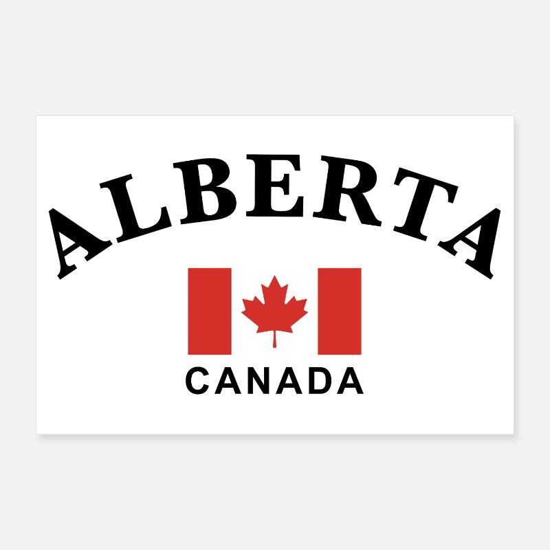 Alberta, Canada Poster 30 x 20 cm