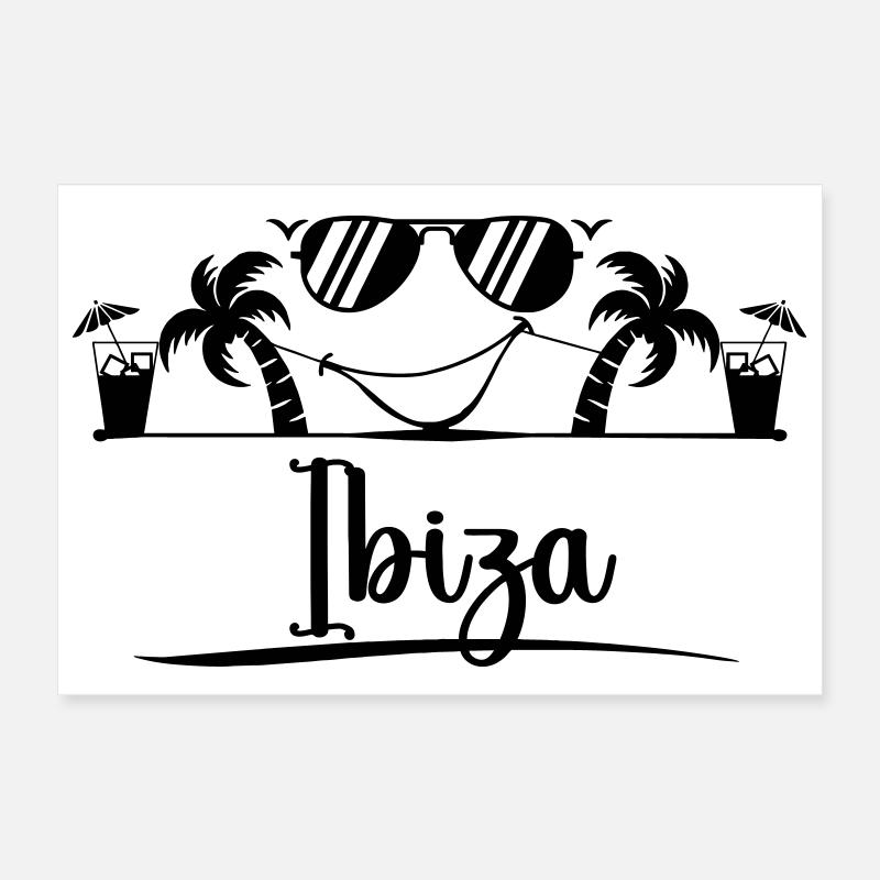 ibiza Poster 30x20 cm