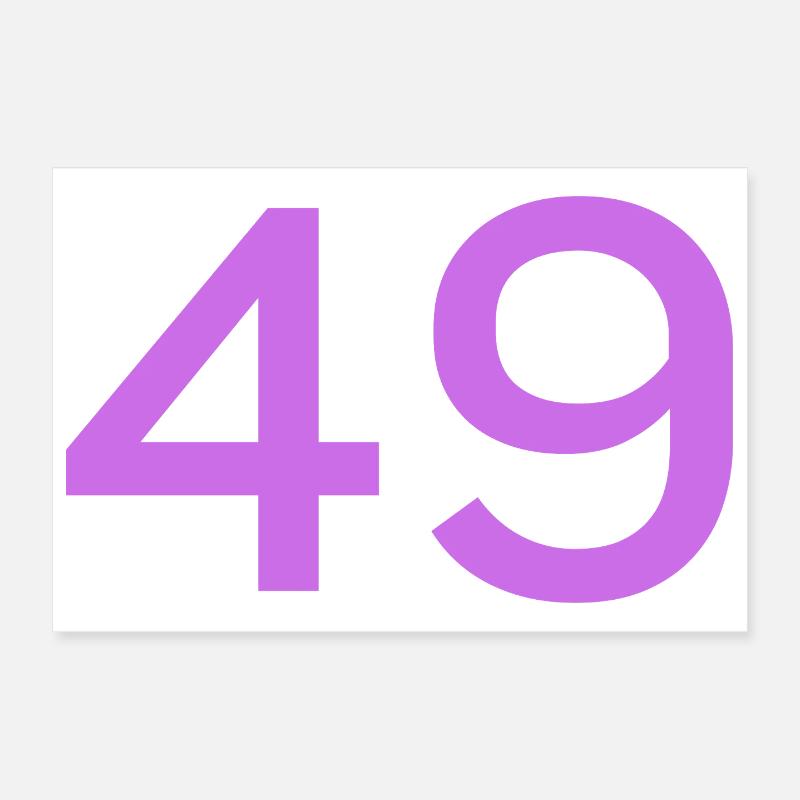 49 Poster 30 x 20 cm