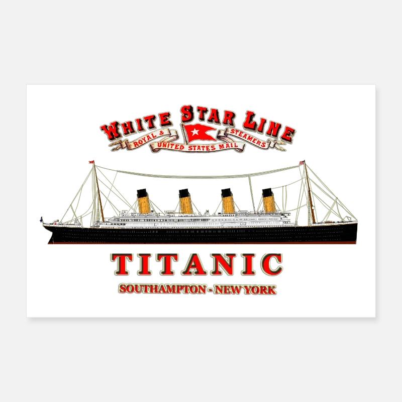 TITANIC CREATION Louis RUNEMBERG © Adagp Poster 30 x 20 cm