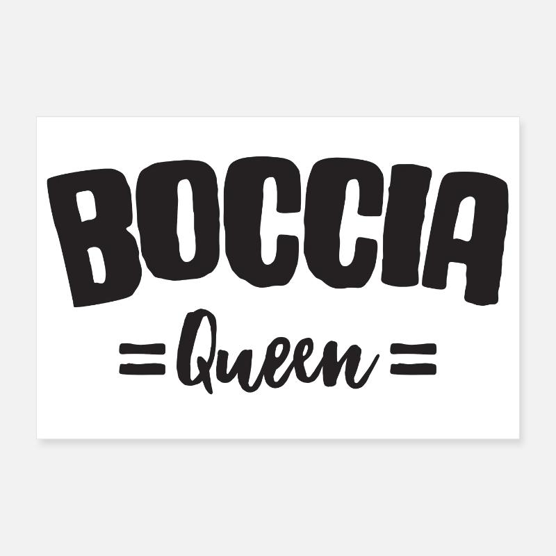Boccia Player Legend Boccia Queen Balls Boccia Poster 12" x 8" (30x20 cm)