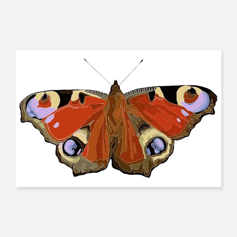 Butterfly Poster 12" x 8" (30x20 cm)