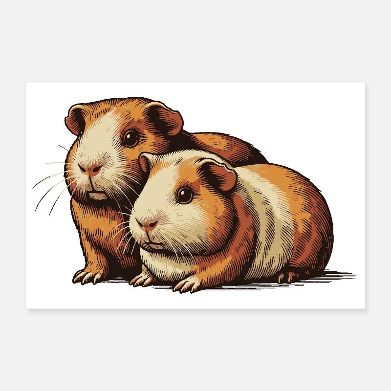 Équipe Mignon Poster 30 x 20 cm