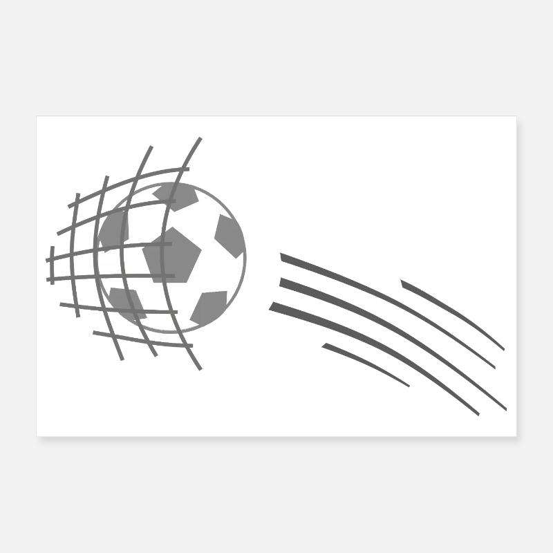 football Poster 30 x 20 cm