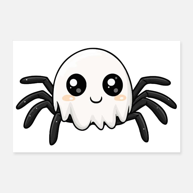 Tarantula Halloween Geist Spinne Poster 30x20 cm