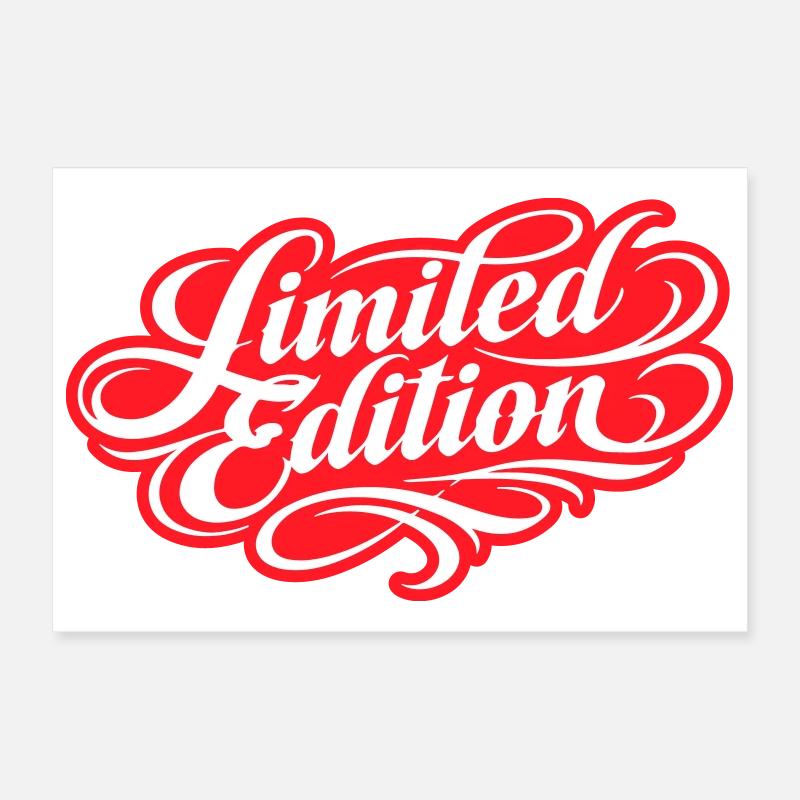 Édition limitée Poster 30 x 20 cm
