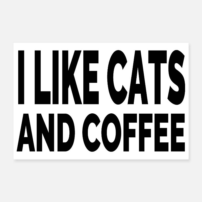 félin Poster 30 x 20 cm