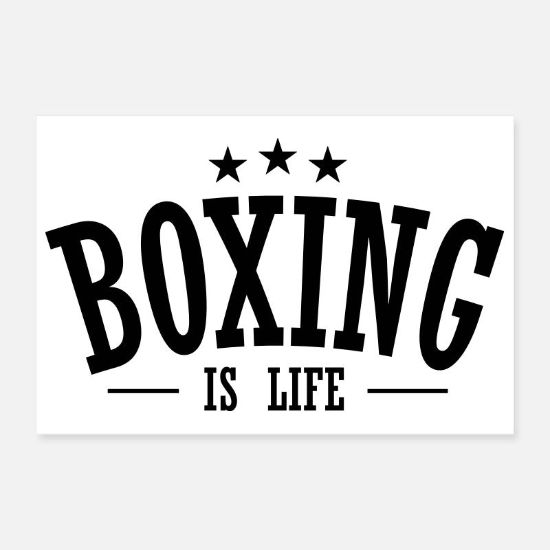 La boxe c'est la vie / La boxe c'est la vie Poster 30 x 20 cm