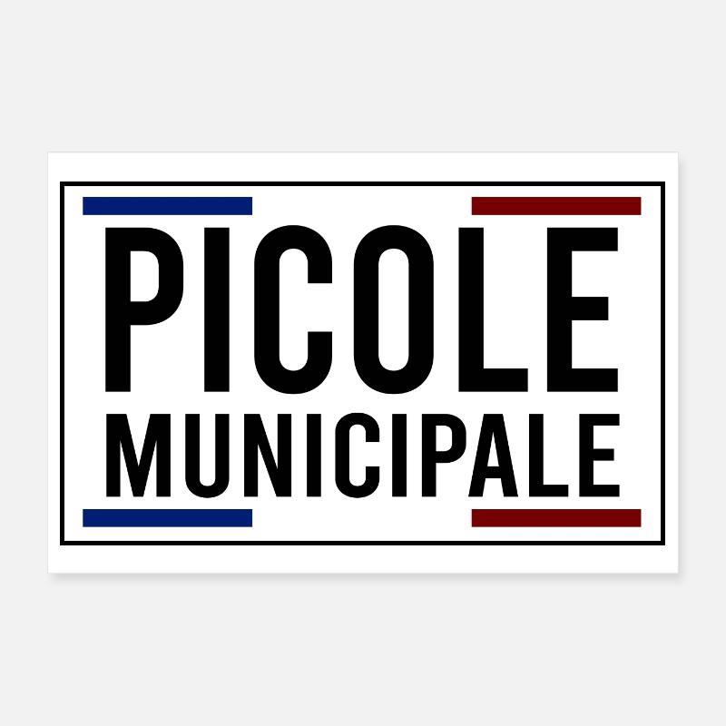 municipal picole Poster 12" x 8" (30x20 cm)