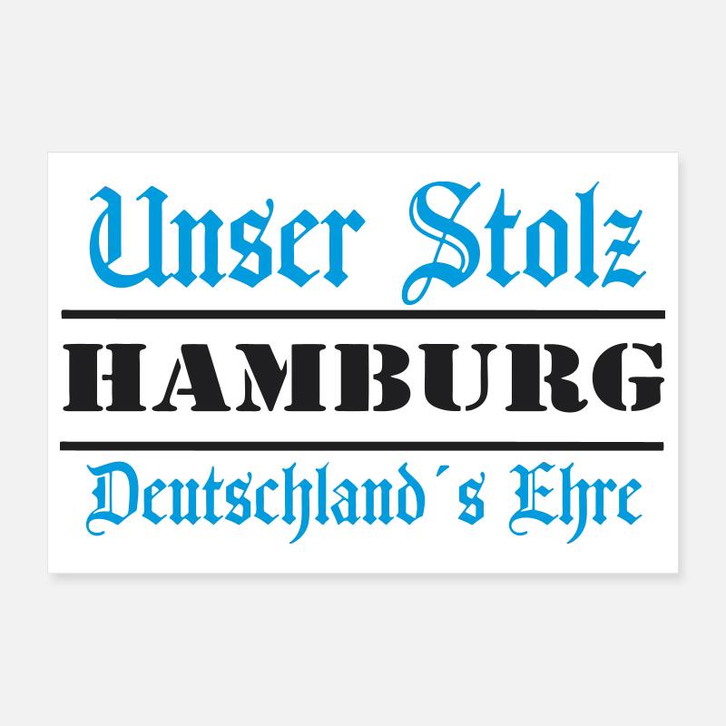Hamburg , Tradition , Stolz und Ehre (25) Poster 30x20 cm
