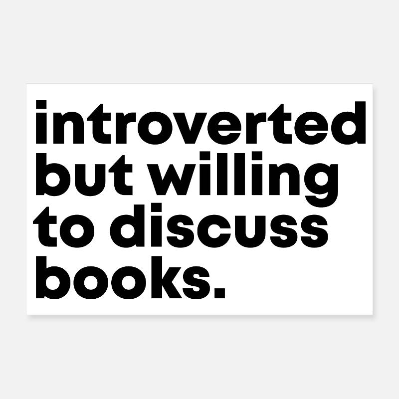 Reading Poster 12" x 8" (30x20 cm)