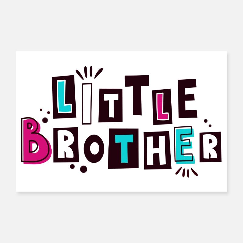 Kleiner Bruder Poster 30x20 cm