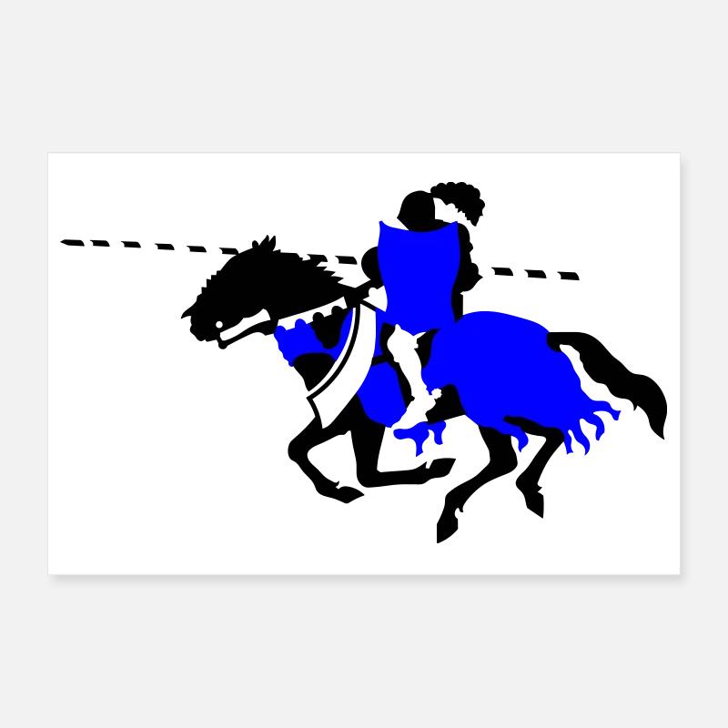 Ritter Poster 30x20 cm
