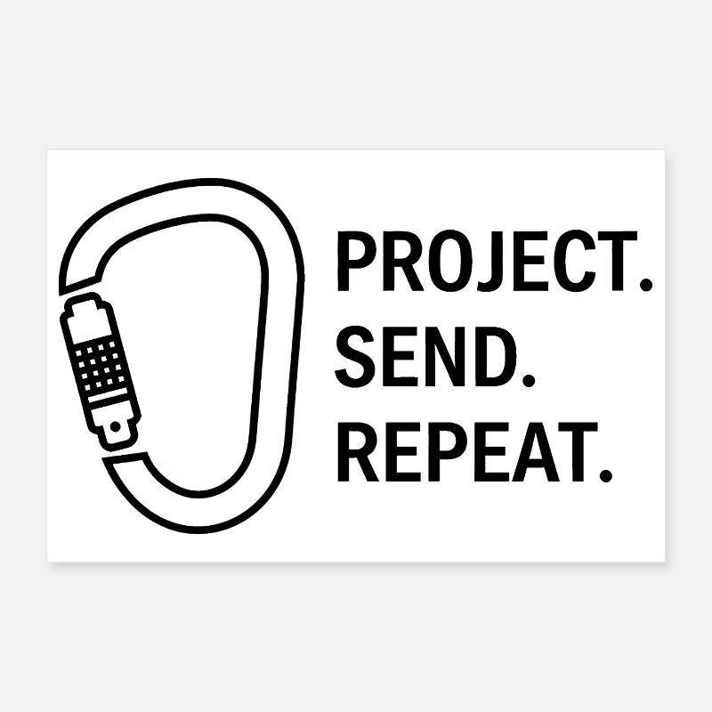 Le Cycle de l’Alpiniste Poster 30 x 20 cm