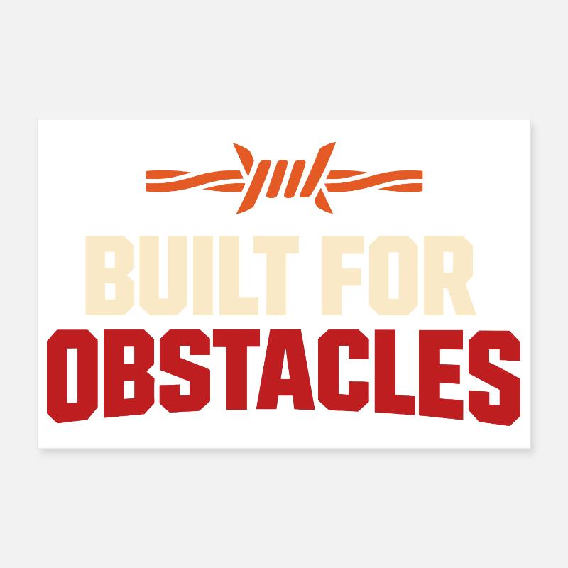 Obstacle Course Racer Obstacle Course Ocr Poster 12" x 8" (30x20 cm)