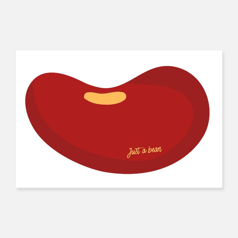 Juste un haricot Poster 30 x 20 cm