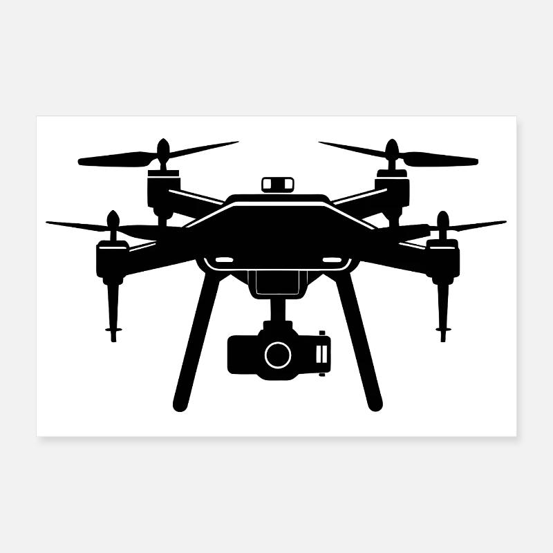 Drohne Poster 30x20 cm
