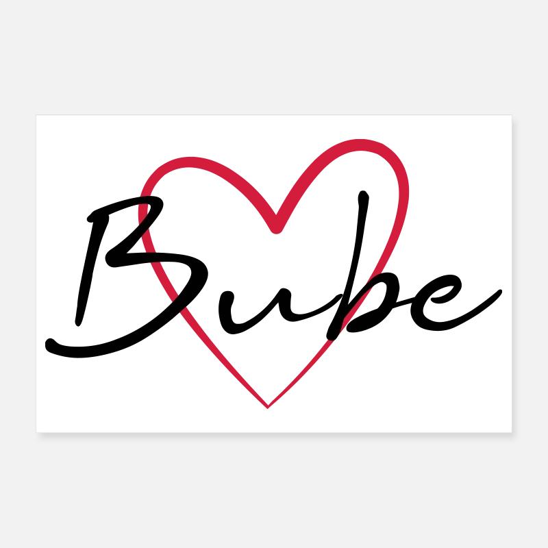 Heart Jack Gift Idea Poster 12" x 8" (30x20 cm)