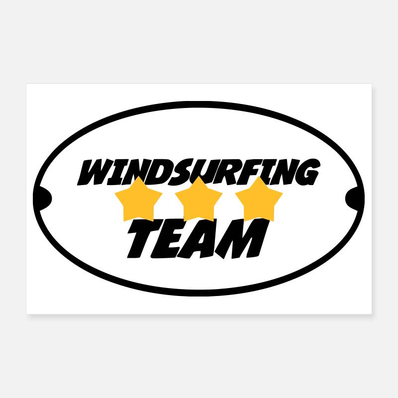 Windsurfing / Windsurfen / Planche à voile Poster 30x20 cm