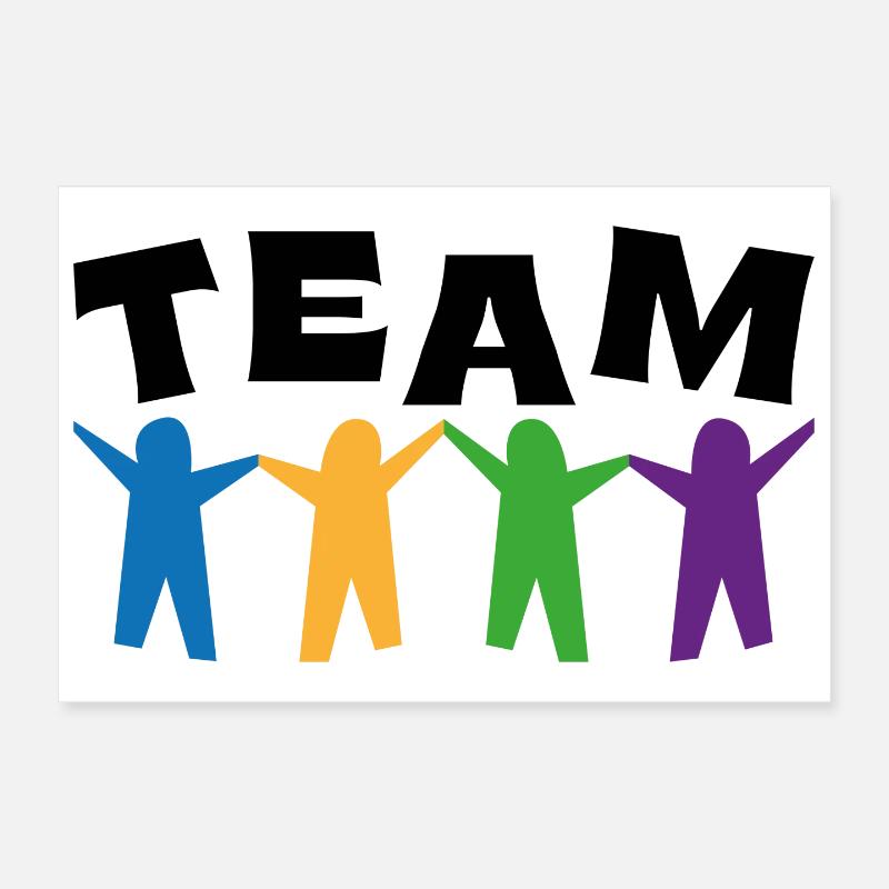 Team Poster 30x20 cm