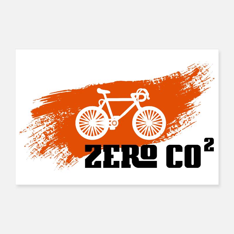 Zero CO2 Poster 30x20 cm