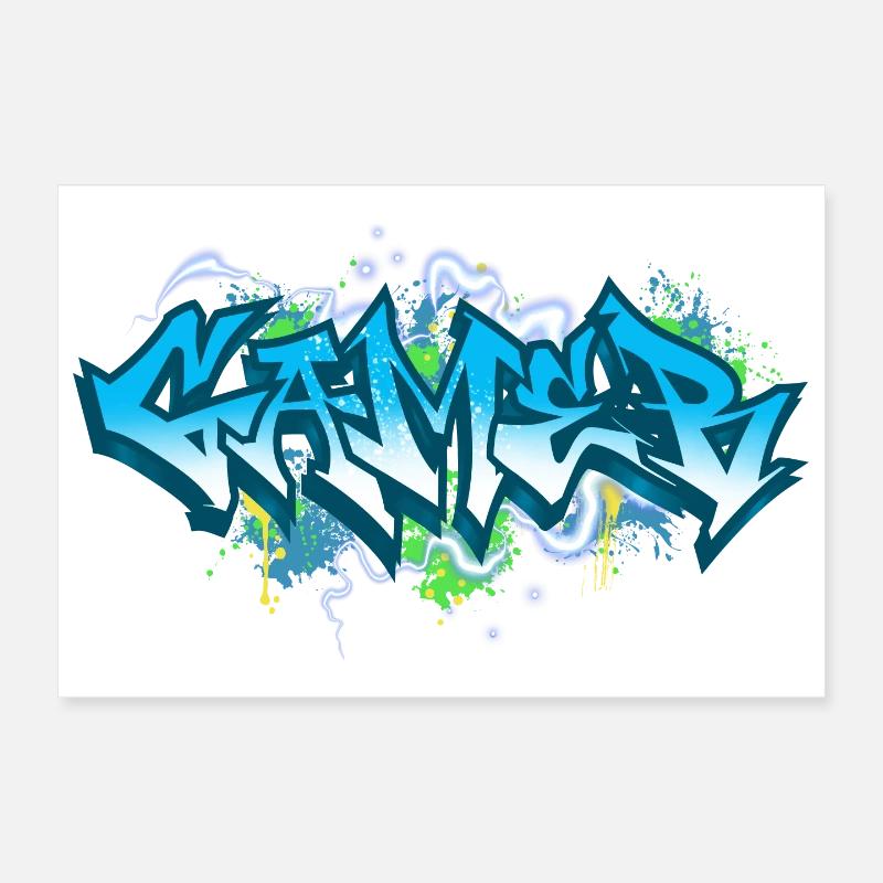 Gamer Poster 30 x 20 cm